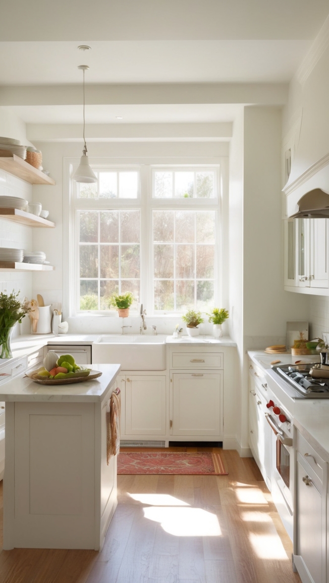 white kitchen design, modern kitchen makeover, small kitchen remodel, luxury kitchen renovation, minimalist kitchen decor