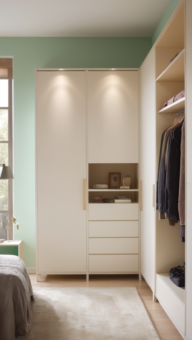 bedroom closet design, walk in wardrobe ideas, custom wardrobe design, built in wardrobe designs, bedroom wardrobe interiors