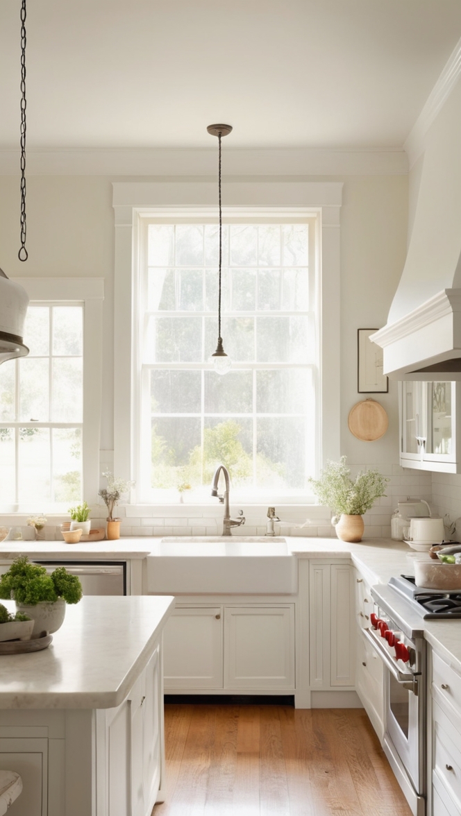 farmhouse sink, kitchen renovation, white kitchen cabinets, farmhouse decor, kitchen remodeling